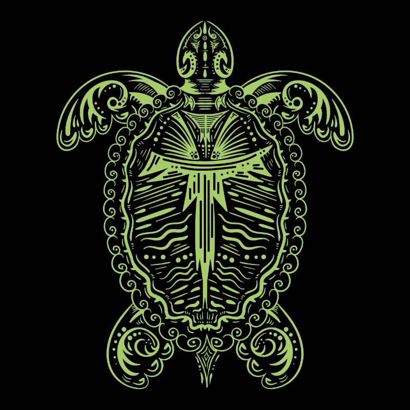 Turtle turtles art drawing gift