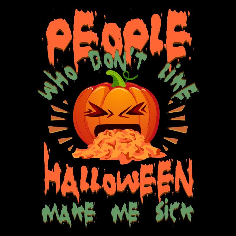 Halloween Sick Pumpkin