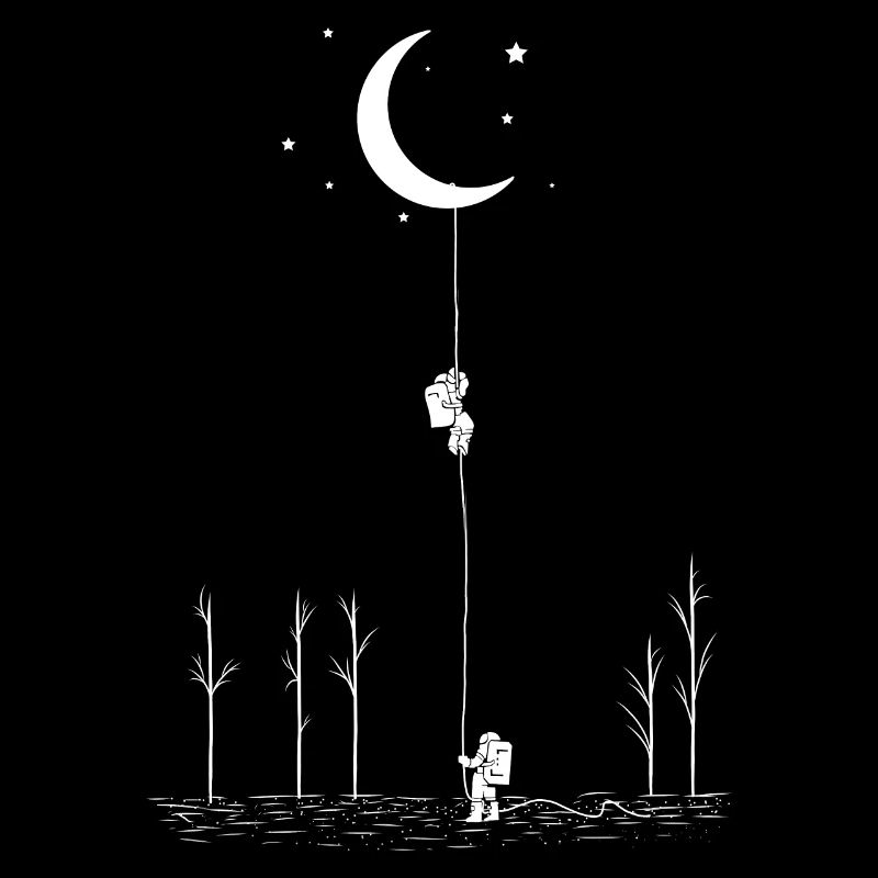 climb astronaut bitcoin btc to the moon