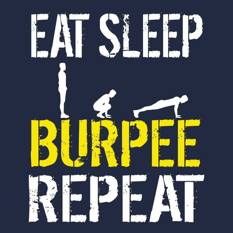 Funny Burpees Workout Obstacle Course Race Bootcamp