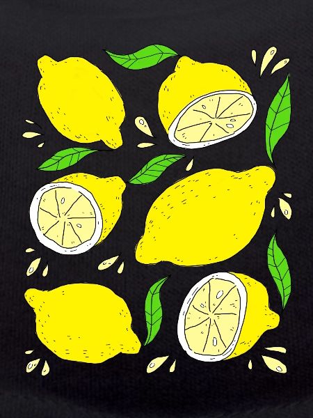 Sparkling sour lemons