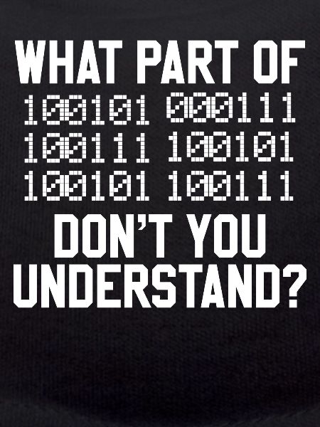 Binaer Code Informatik Student