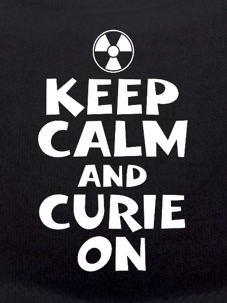 Pioneer Of Radiology Bliv rolig og Curie On