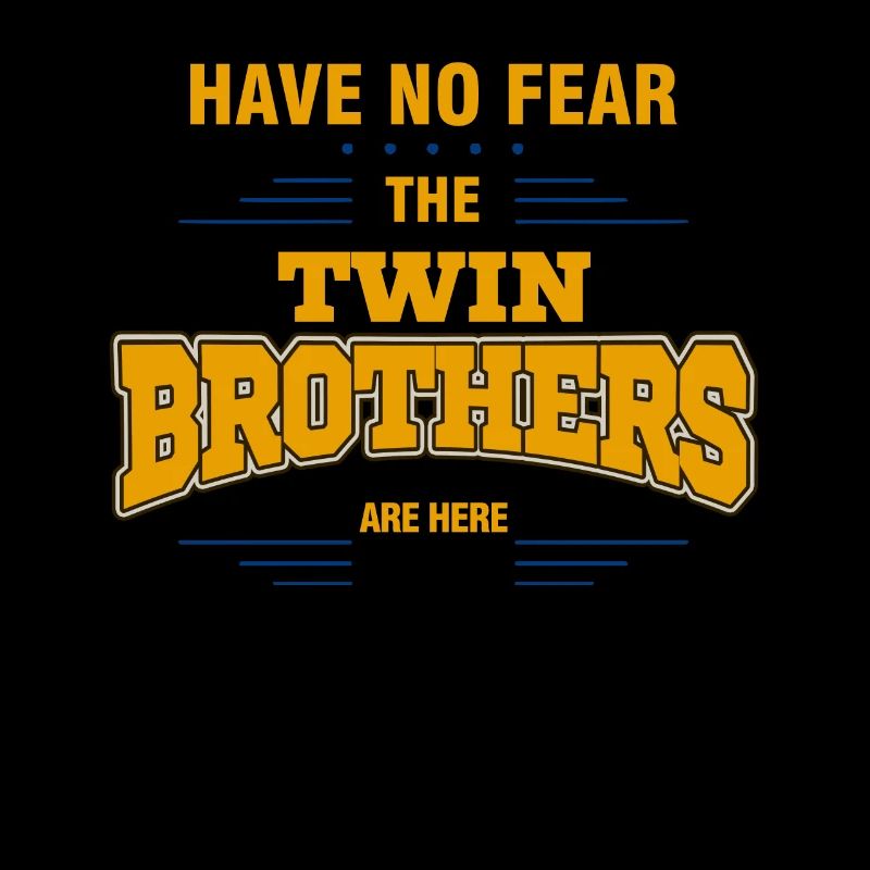 Zwillingsbrüder - Twinbrothers - Tshirt Geschenk