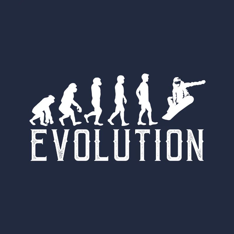 Snowboard Evolution Funny Snowboarding