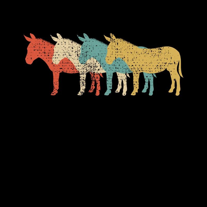 Retro donkey