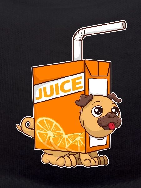 Netter & lustiger Saft-Welpen-Hund besessen
