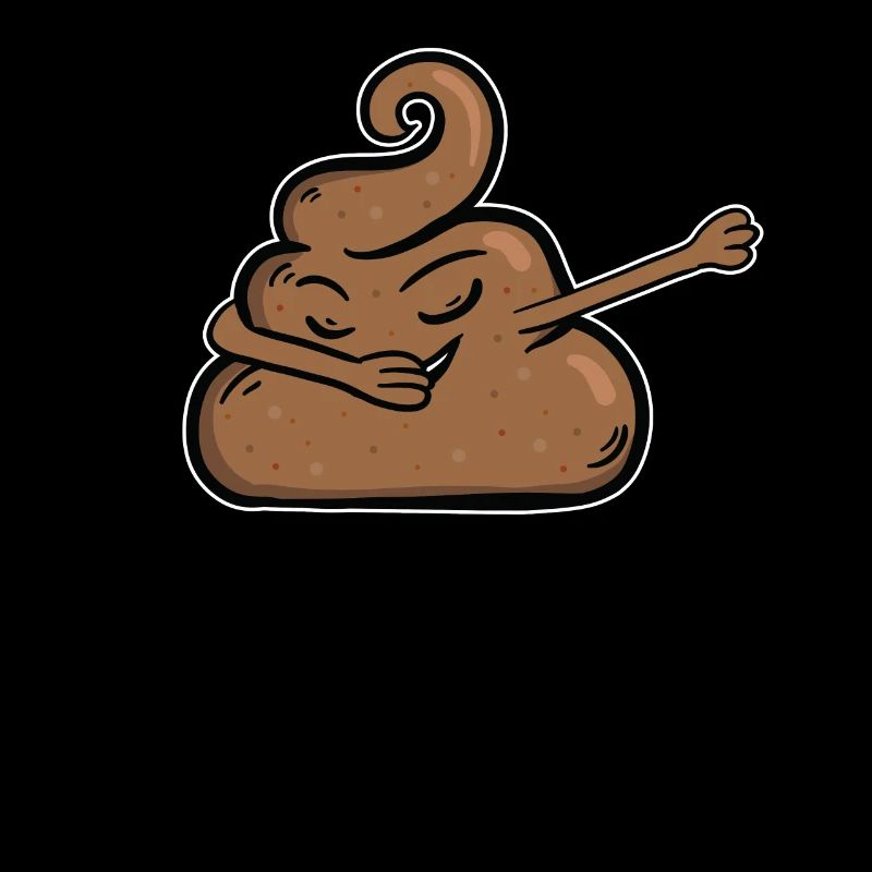 Shit feces shit dabbing dance funny gift