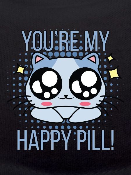 Happy pill happy cat