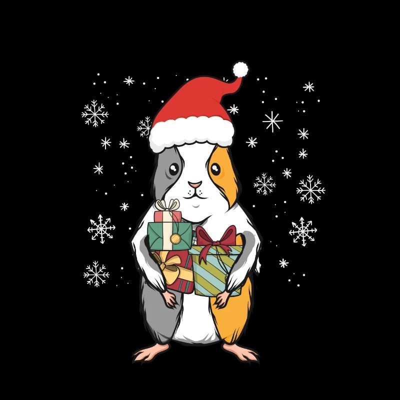 Cadeau De Père Noël Animaux Cochon D'Inde