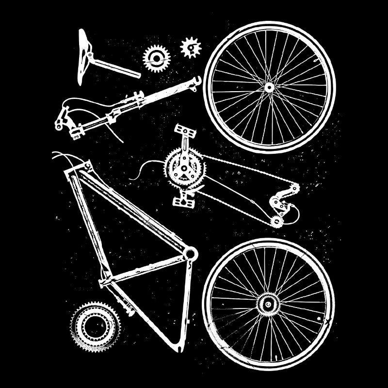 Pièces de vélo démonté Cool cadeau Cyclisme
