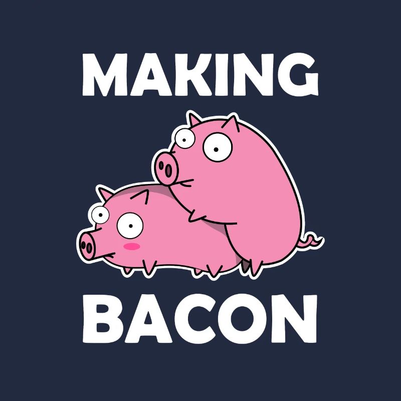 Making Bacon Bacon Bacon s’accouplement sexe cochon