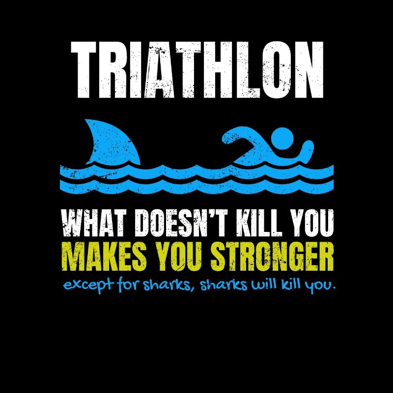 Requin de natation triathlon