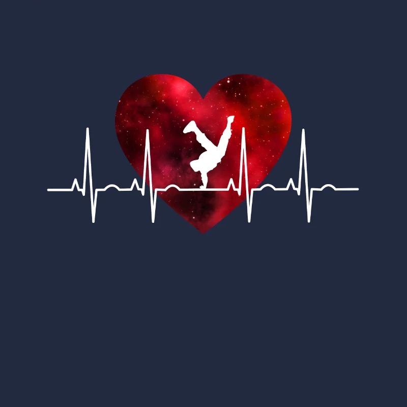 Battement de coeur de danse de breakdance