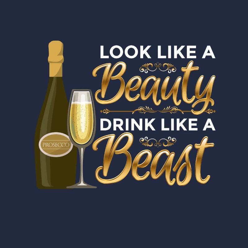 Prosecco ressemble à une boisson de beauté comme une bête