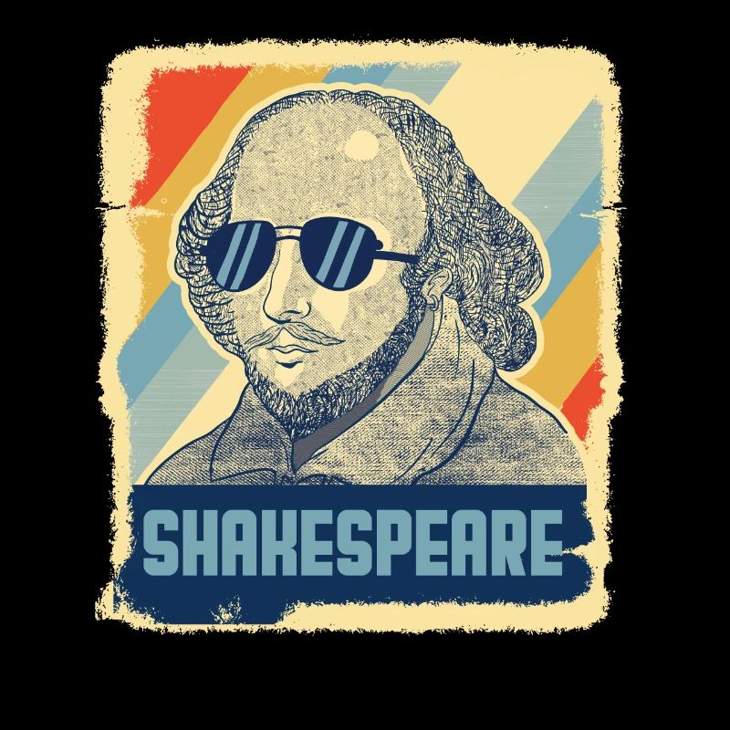 Shakespeare Literature Hamlet Retro Gift