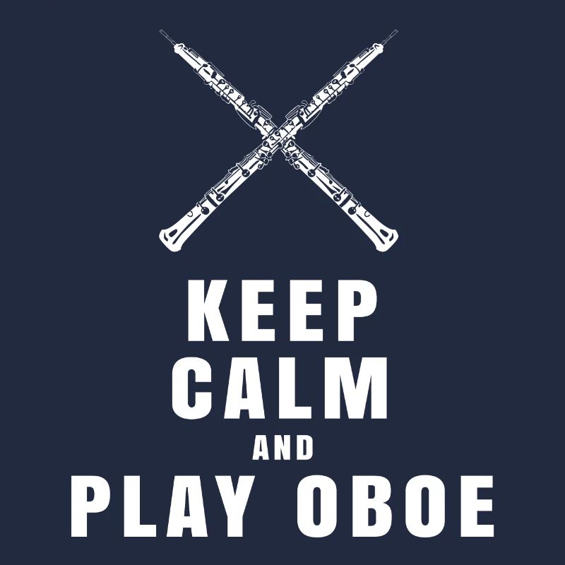 Keep Calm And Play Oboe Player T-Shirt