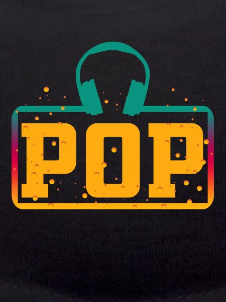 Pop music headphones