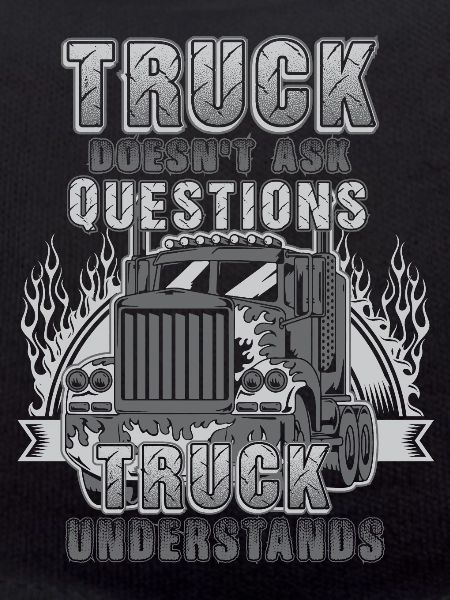 Truck does not ask