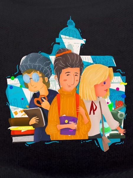 Student Bayern Universität Campus Geschenk