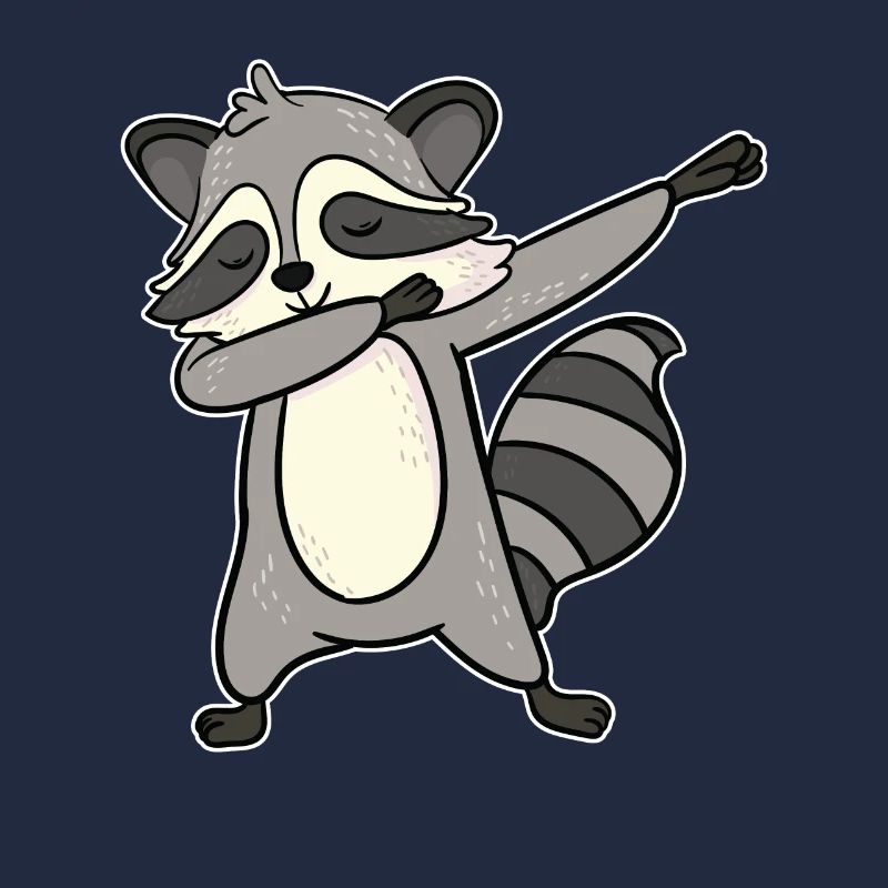 Raccoon Dabbing Dance Dabbin Funny Gift