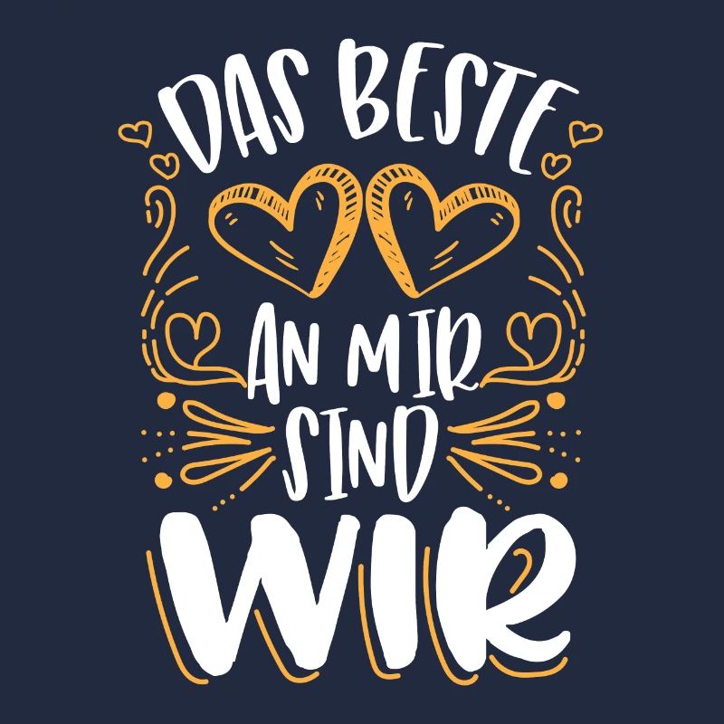 Das beste an mir sind wir Geschenk Valentinstag