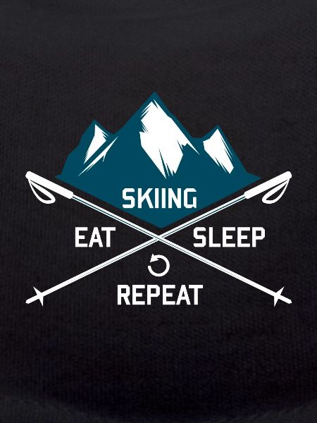 Ski Eat Sleep Repeat