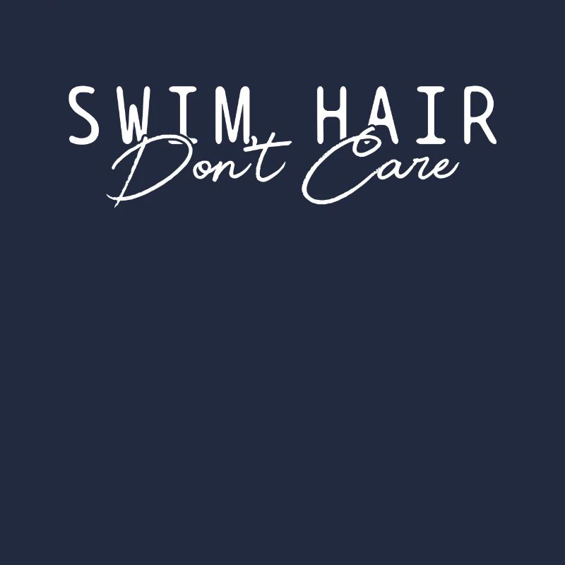 Cheveux de piscine