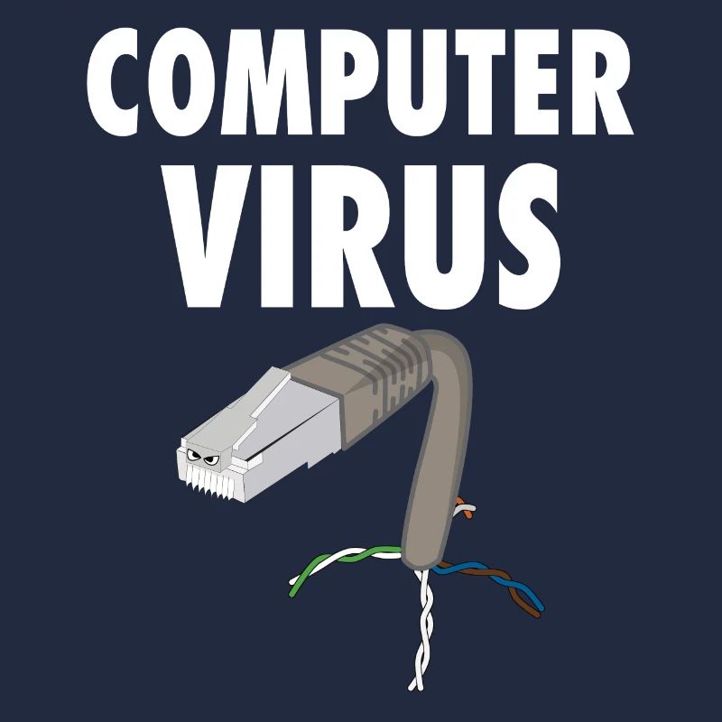 computer virus pc trojaner mailware spyware grafik