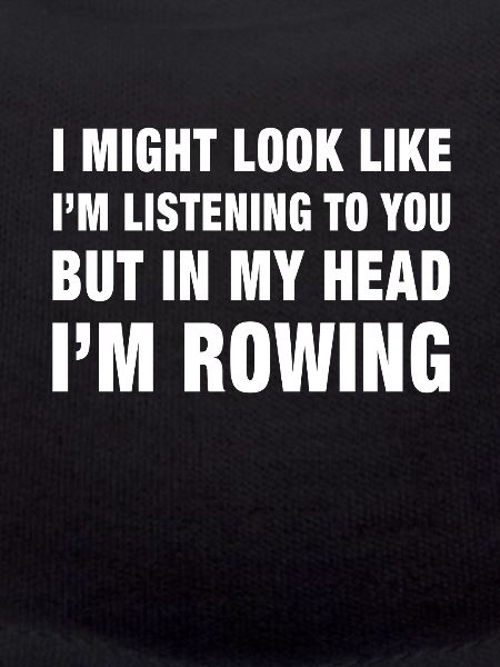 Funny I'm Rowing design