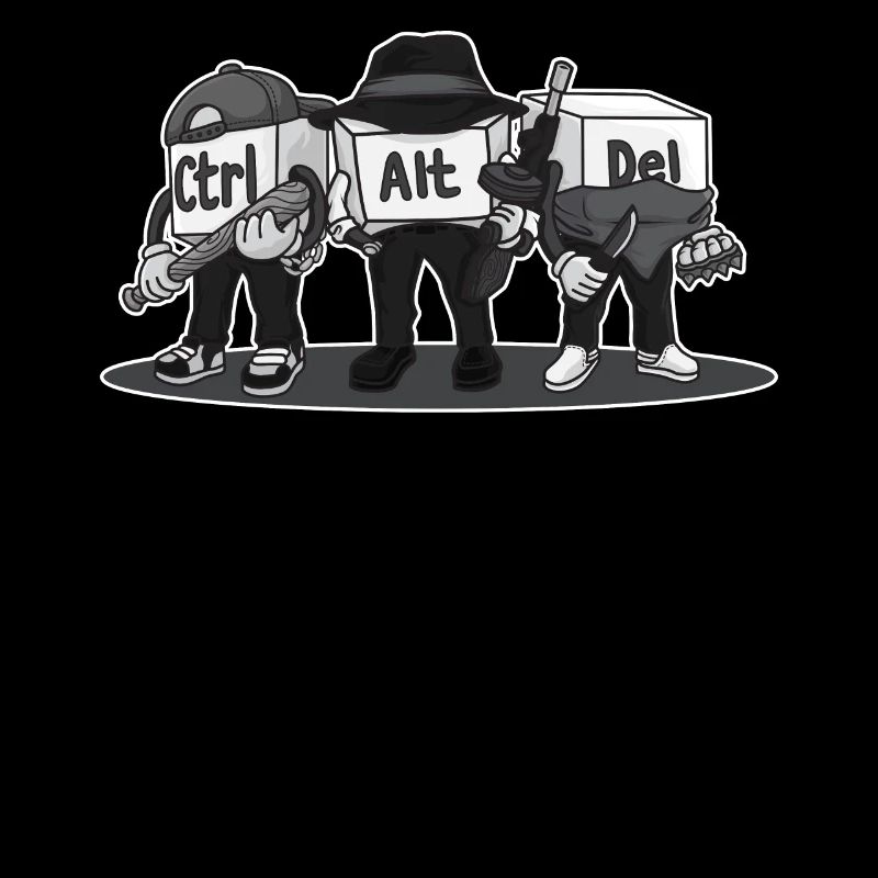 Ctrl Alt Suppr Administrateur Ordinateur Nerd Geek Informaticien