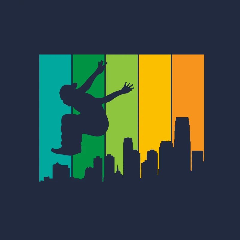 Parkour Traceur Freerunning Obstacle Course Gift