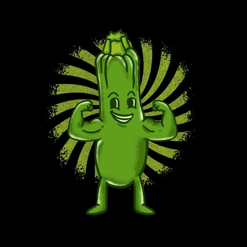 Zucchini Vegan vegetarisch Vegetarier Geschenk