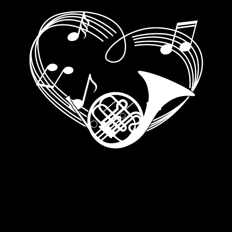 Cor d'Harmonie - Cor d'Harmonie - Hornist - Heart - Partition