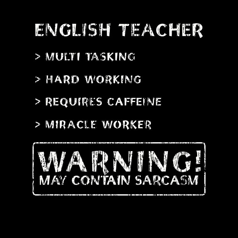 Englischlehrer T-Shirt