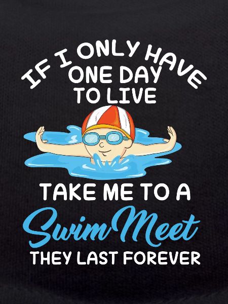 Funny Swimmer Swimming