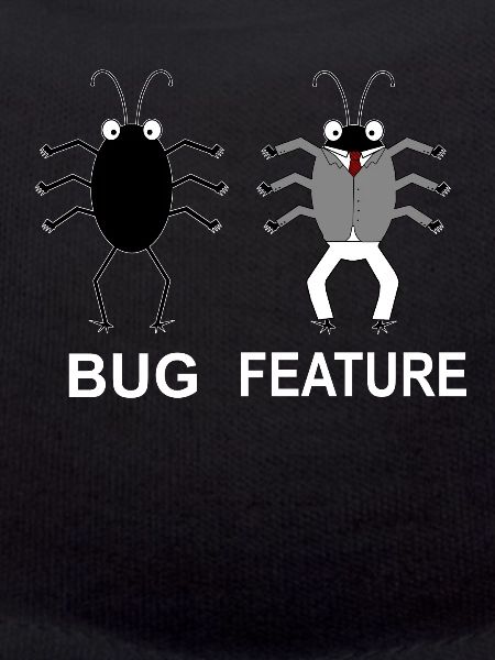 Bug Feature - Informatiker Programmierer