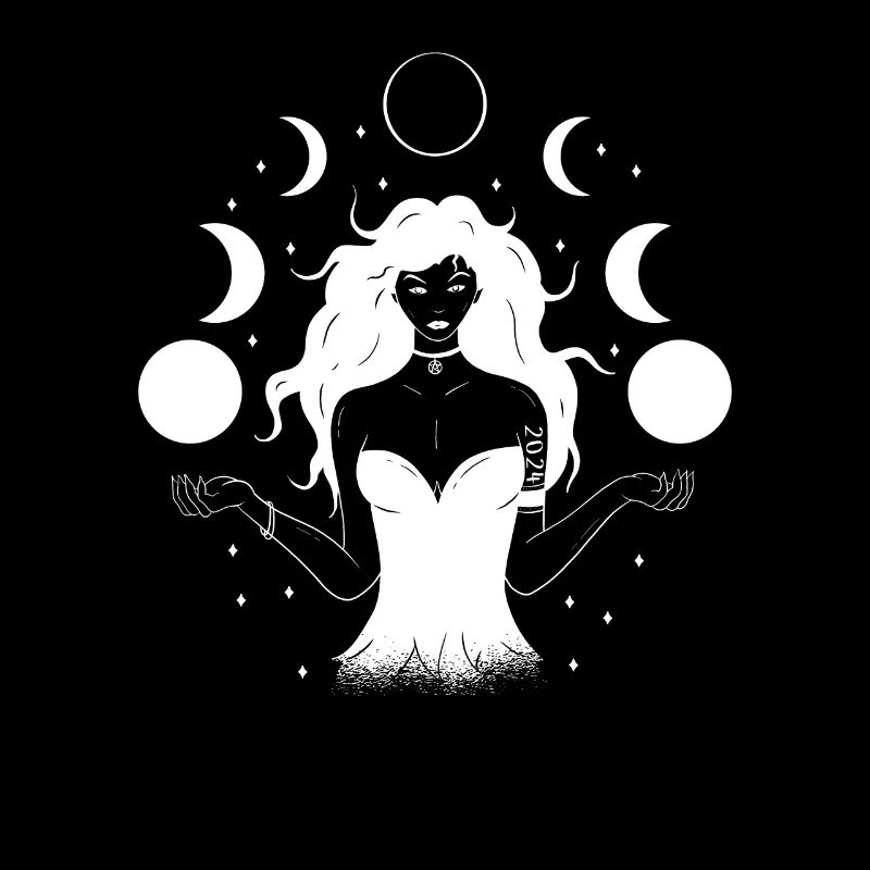 Déesse Eclipse 2024 Blanc