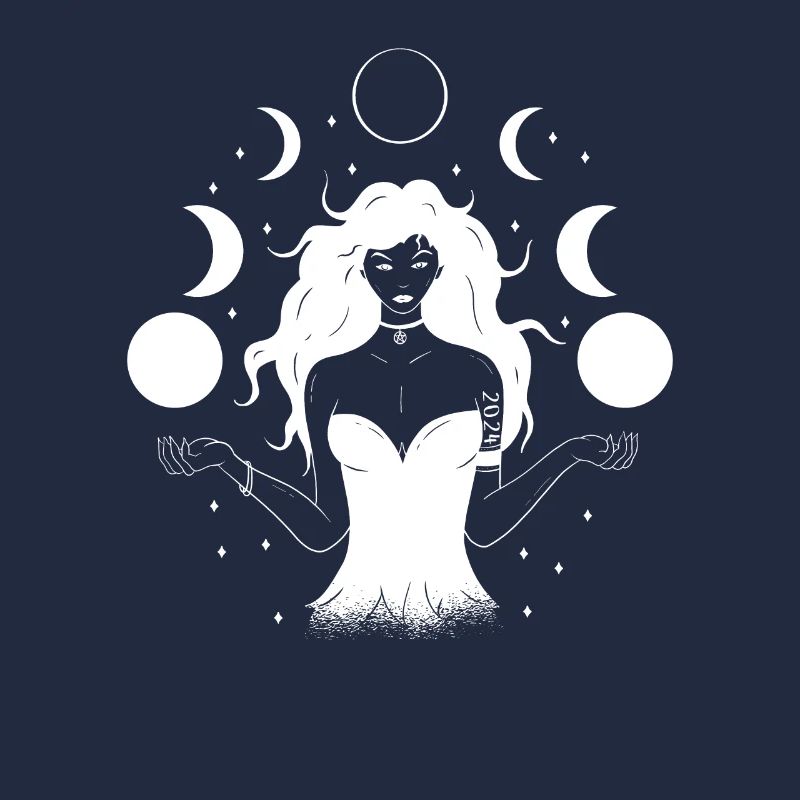 Goddess Eclipse 2024 White