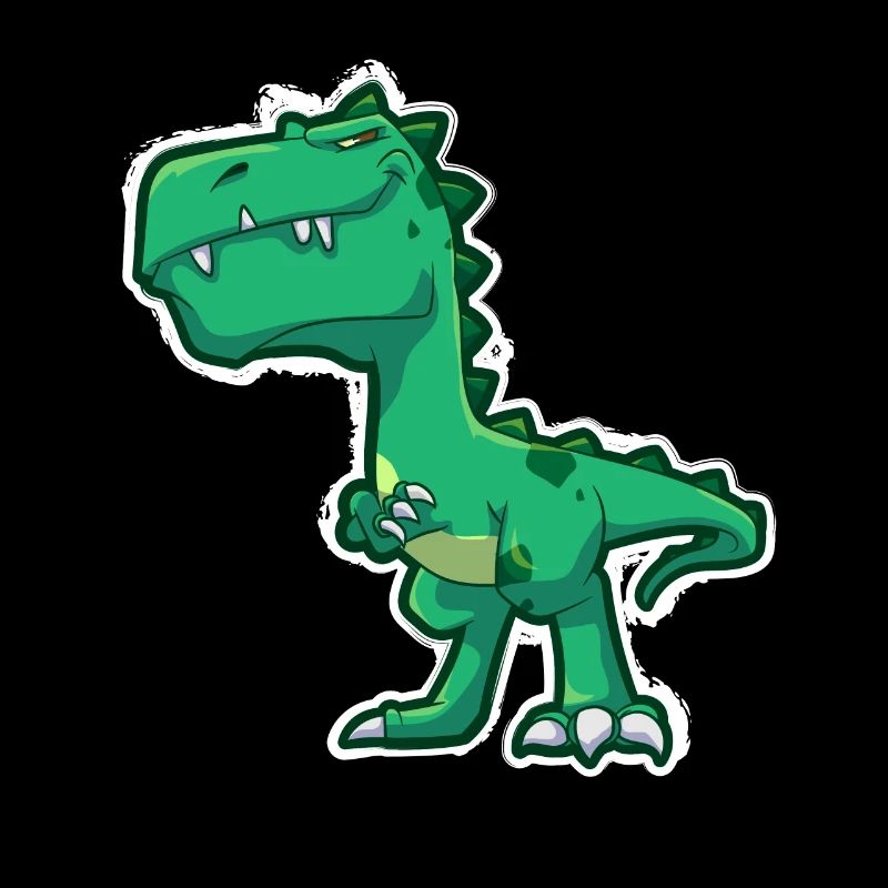 Dinosaure vert