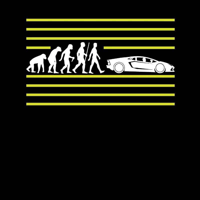 ÉVOLUTION DU SINGE À LA VOITURE