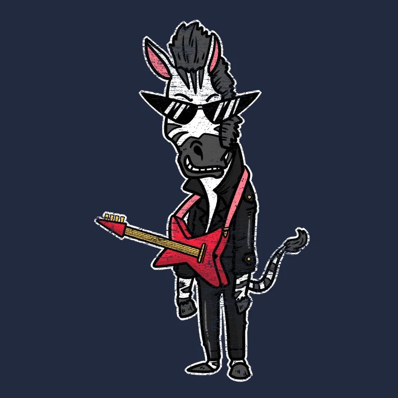 Zebra Rocker Geschenk