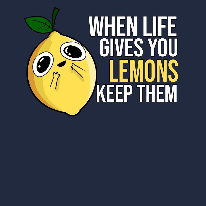 Zitrone Spruch