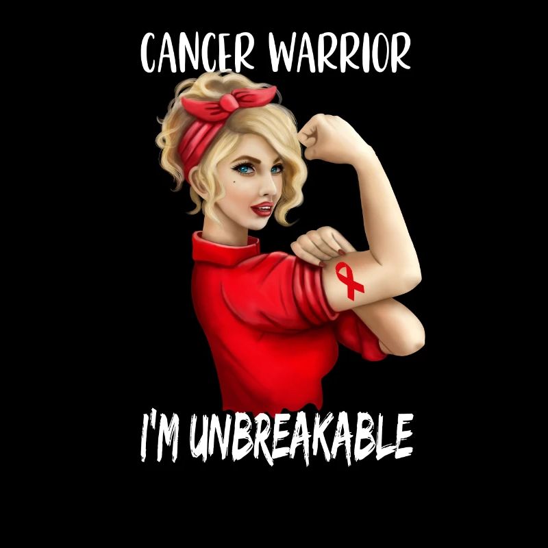 Cancer Fighter Red Ribbon Gift