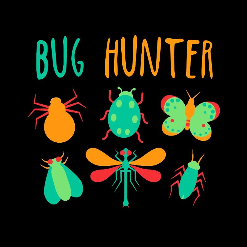 Bug Hunter beetle collectionneur design cadeau enfants