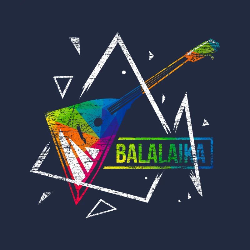 Balalaika Polygon Geschenk