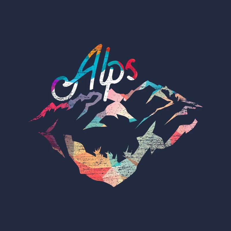 Cadeau polygone Alpes
