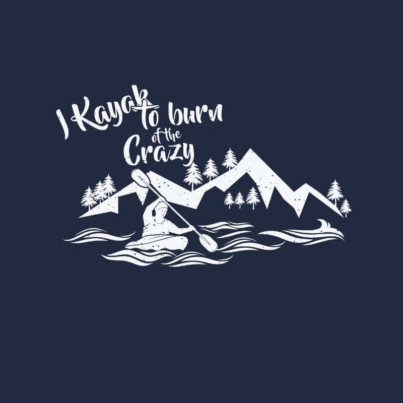 Je fais du kayak