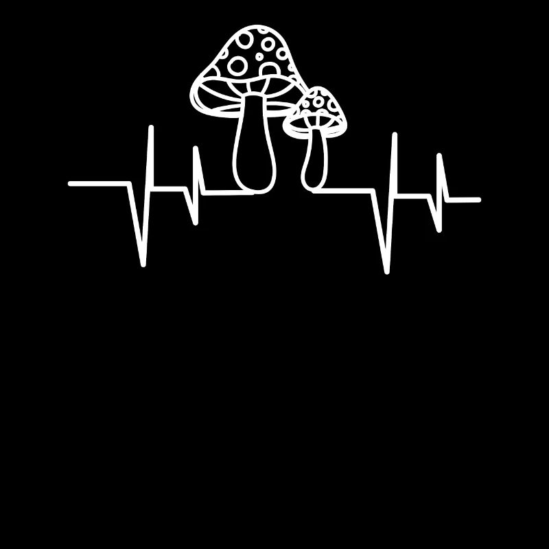 Champignon - sélecteur de champignon - mycologue - battement de coeur - ECG