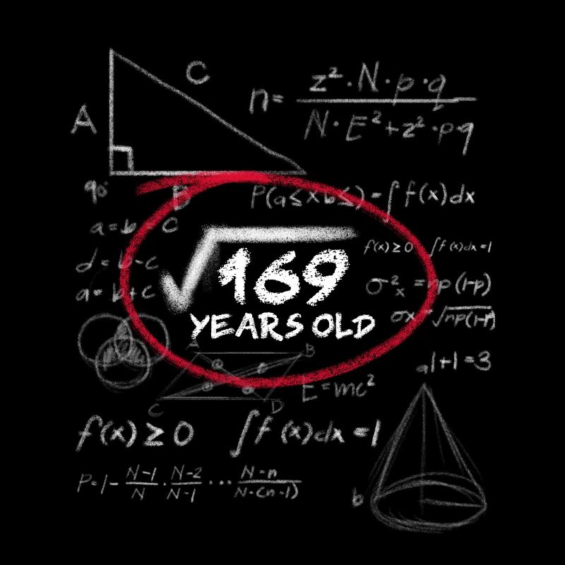 13th Birthday Root Calculation Math Nerd